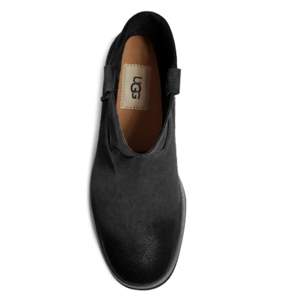 NEW UGG Josefene Short Suede Boot in Black Sz. 6 - Picture 2 of 5